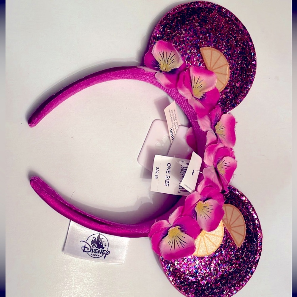 Disney parks Epcot food & wine violet lemonade ears NWT